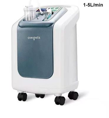 ODM OEM 5 Liter Oxygen Concentrator Digunakan Di Rumah 340 * 300 * 650mm