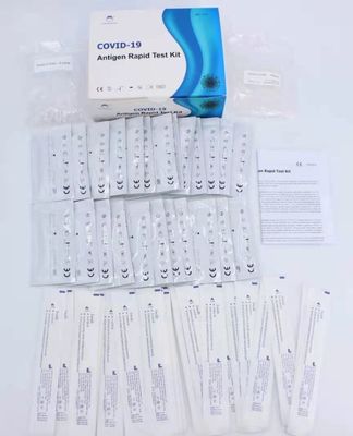 Fresh Swabs COVID-19 Antigen Rapid Test Kit CE disetujui Aman dan Akurat