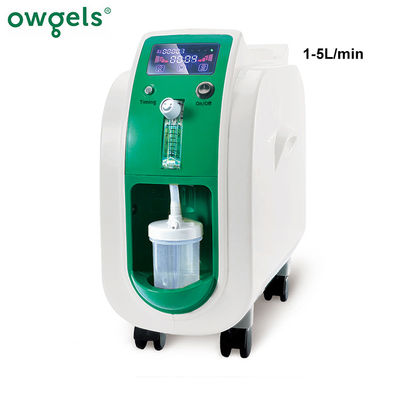 96% Purity Owgels Portable Oxygen Concentrator 5 Liter Untuk Penggunaan Di Rumah