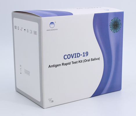 Tes Ludah Lisan Covid-19 Antigen Rapid Test Kit 95% Sensitivitas Tes Satu Langkah