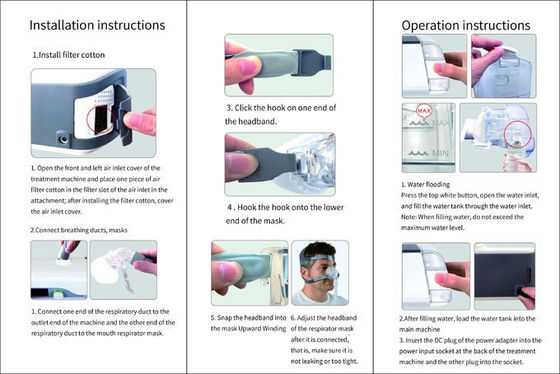 Peralatan Terapi Pernapasan Rumah Sakit OEM 3.0kg Perangkat Kanula Hidung Aliran Tinggi