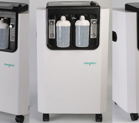 Duel flow 10 Liter 10 Lpm Konsentrator Oksigen Seluler Dengan Panel Kontrol Cerdas